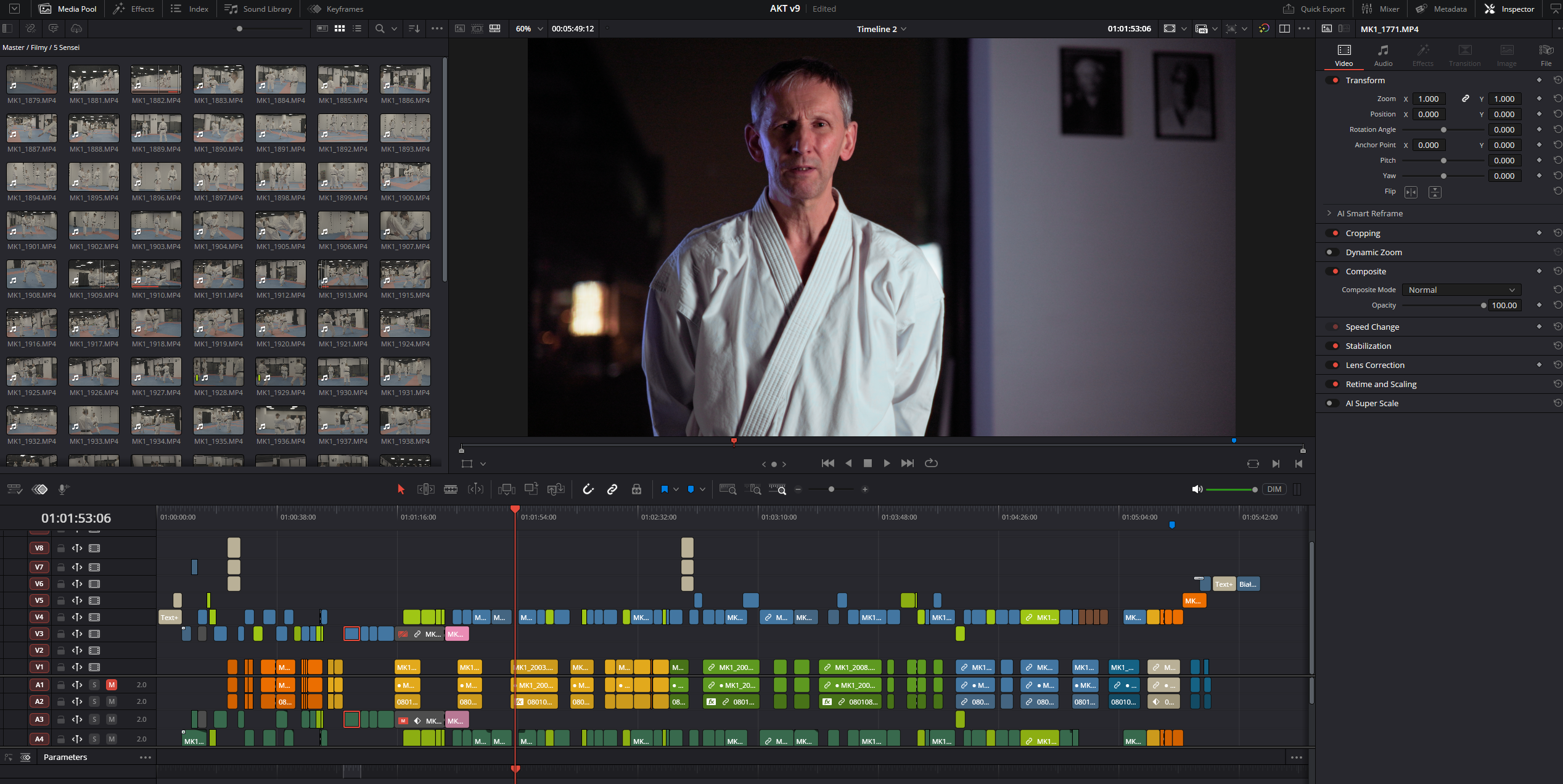 Kulisy realizacji filmu dla Akademii Karate Tradycyjnego